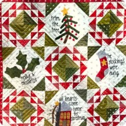 Home For The Holidays Quilt KitFeaturing Joyful Gatherings By Primitive Gatherings 26 Home For The Holidays Quilt KitFeaturing Joyful Gatherings By Primitive Gatherings -Quilt Muse Shop homefortheholidays cu7