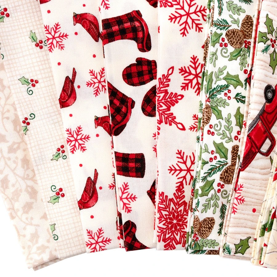 Home Sweet Holidays Layer CakeDeb Strain For Moda Fabrics 4 Home Sweet Holidays Layer CakeDeb Strain For Moda Fabrics - Image 2