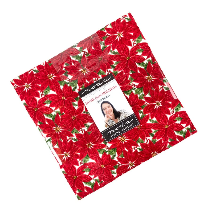 Home Sweet Holidays Layer CakeDeb Strain For Moda Fabrics 3 Home Sweet Holidays Layer CakeDeb Strain For Moda Fabrics