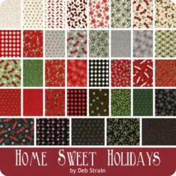 Home Sweet Holidays Layer CakeDeb Strain For Moda Fabrics 17 Home Sweet Holidays Layer CakeDeb Strain For Moda Fabrics -Quilt Muse Shop homesweetholidays precut 900 new 3