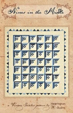 Nines In The Middle Quilt PatternHeartspun Quilts #HQ-291