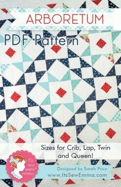 Arboretum Downloadable PDF Quilt PatternIt's Sew Emma