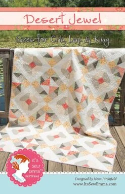 Desert Jewel Quilt PatternIt's Sew Emma #ISE-164