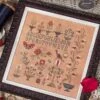 Vintage Flowers 2 Cross Stitch PatternJeannette Douglas Designs -Quilt Muse Shop jdd vintageflowers2