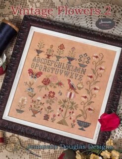 Vintage Flowers 2 Cross Stitch PatternJeannette Douglas Designs