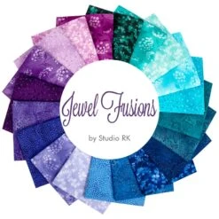 Fusions Collection Jewel Fat Quarter BundleStudio RK For Robert Kaufman Fabrics