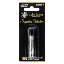 John James Signature Collection Sharps Size 8 NeedlesJohn James #JJSC110-08