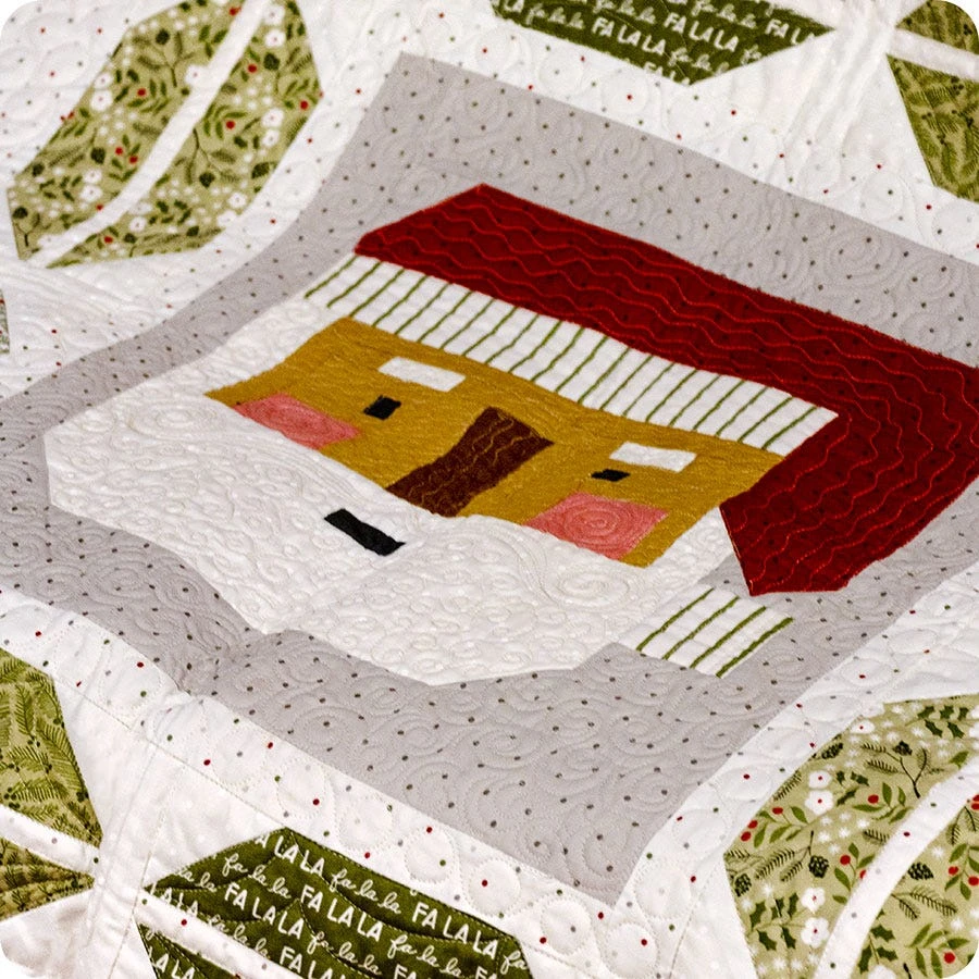 Jolly Holiday Quilt KitFeaturing Christmas Eve By Lella Boutique 8 Jolly Holiday Quilt KitFeaturing Christmas Eve By Lella Boutique - Image 6