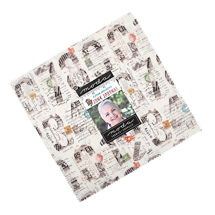 Junk Journal Layer CakeCathe Holden For Moda Fabrics 3 Junk Journal Layer CakeCathe Holden For Moda Fabrics