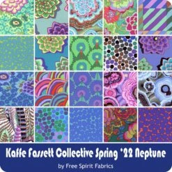 Kaffe Fassett Spring 2022 Neptune 6" Design StripsFree Spirit Fabrics -Quilt Muse Shop kaffe fassett spring 2022 neptune precut 900 updated