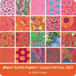 Kaffe Fassett Collective Fall 2021 Bright 6" Design StripsKaffe Fassett For Free Spirit Fabrics -Quilt Muse Shop kaffeaug21 bright 900 new 2
