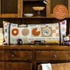 Sweet As Pie Bench Pillow Machine Embroidery CDKimberbell #KD5118 -Quilt Muse Shop kb sweetaspiebenchpillowcd temp