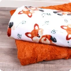Felix The Fox Cuddle Buddies KitFeaturing Cuddle Fabric By Shannon Fabrics -Quilt Muse Shop kimber bear cuddle buddies felix the fox out2