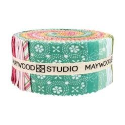 Kim's Picks Full Bloom 2.5" StripsKimberbell Designs For Maywood Studio -Quilt Muse Shop kims picks in full bloom jr back