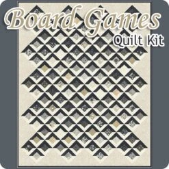 Board Games Quilt KitFeaturing Date Night By BasicGrey -Quilt Muse Shop kit30710 top cs