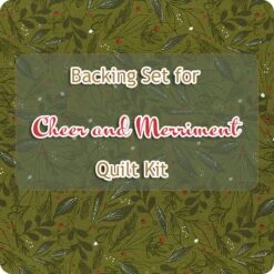 Backing Set For Cheer & Merriment Quilt Kit3.875 Yards Of SKU# 45534-16