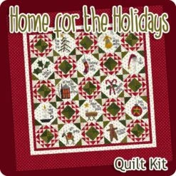 Home For The Holidays Quilt KitFeaturing Joyful Gatherings By Primitive Gatherings 35 Home For The Holidays Quilt KitFeaturing Joyful Gatherings By Primitive Gatherings -Quilt Muse Shop kit49210 top cs