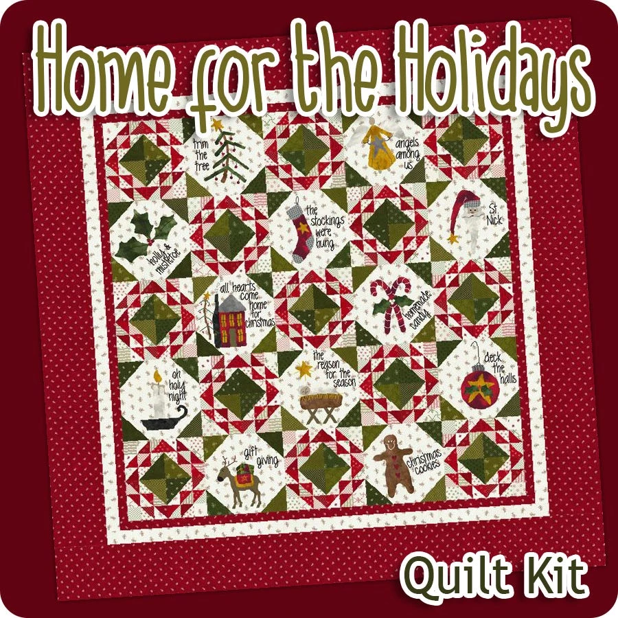 Home For The Holidays Quilt KitFeaturing Joyful Gatherings By Primitive Gatherings 19 Home For The Holidays Quilt KitFeaturing Joyful Gatherings By Primitive Gatherings - Image 17
