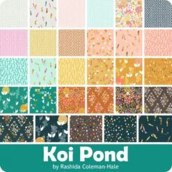 Koi Pond Fat Quarter BundleRashida Coleman-Hale For Ruby Star Society -Quilt Muse Shop koipond ydg 900 new 1
