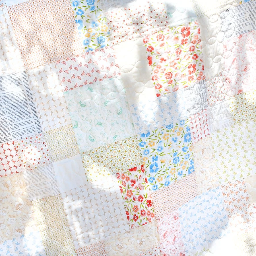 Layer Cake Loop Quilt KitFeaturing Linen Cupboard By Fig Tree Quilts 4 Layer Cake Loop Quilt KitFeaturing Linen Cupboard By Fig Tree Quilts - Image 2