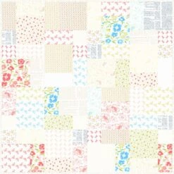 Layer Cake Loop Quilt KitFeaturing Linen Cupboard By Fig Tree Quilts 20 Layer Cake Loop Quilt KitFeaturing Linen Cupboard By Fig Tree Quilts -Quilt Muse Shop layercakeloop linencupboard 48.5x48.5