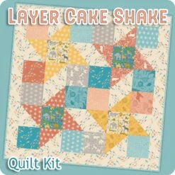 Layer Cake Shake Quilt KitFeaturing Noah's Ark By Stacy Iest Hsu