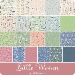 Little Women 2.5" Rolie PolieJill Howarth For Riley Blake Designs -Quilt Muse Shop little woman precut 900 1 1