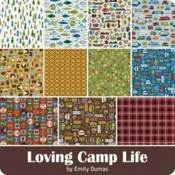 Loving Camp Life Half Yard BundleEmily Dumas For Henry Glass Fabrics -Quilt Muse Shop loving camp life precut 900