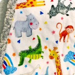 Lullaby Animal Crackers Quilt KitFeaturing Cuddle Fabric By Shannon Fabrics -Quilt Muse Shop lullabyanimalcrackers cu2