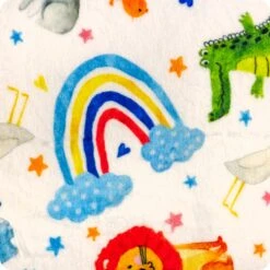 Lullaby Animal Crackers Quilt KitFeaturing Cuddle Fabric By Shannon Fabrics -Quilt Muse Shop lullabyanimalcrackers cu4