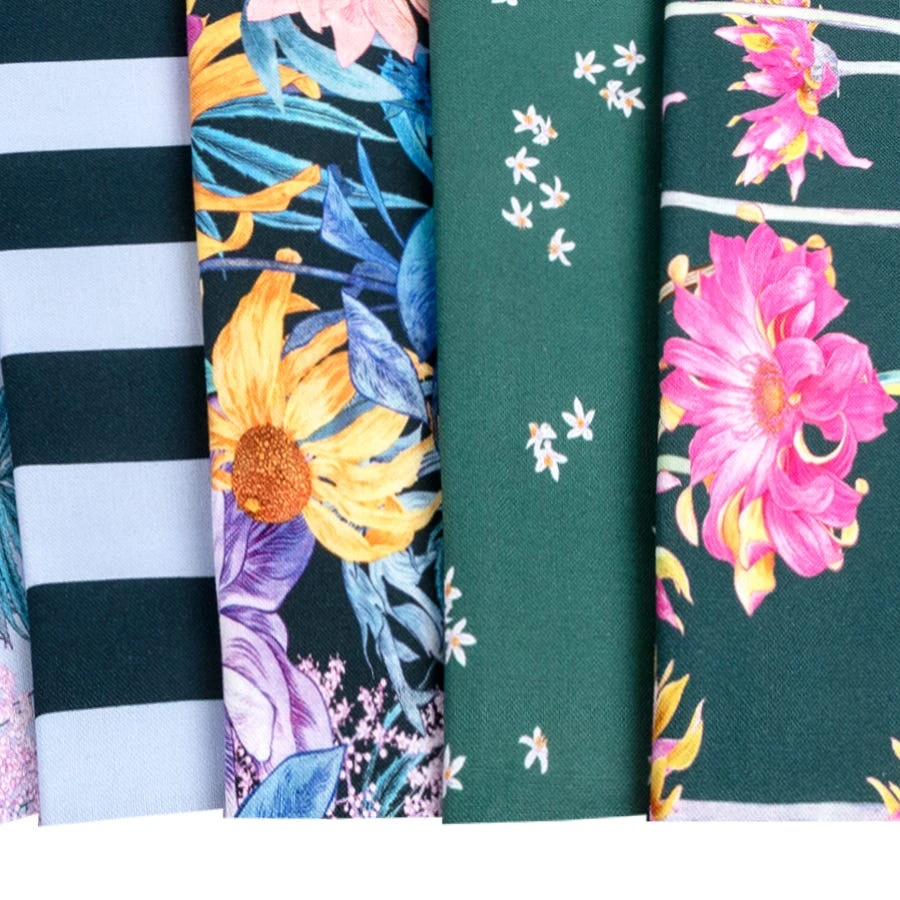 Margo Fat Quarter BundleAdriana Picker For Figo Fabrics 6 Margo Fat Quarter BundleAdriana Picker For Figo Fabrics - Image 4