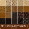 Butternut & Peppercorn II 2.5" StripsPam Buda For Marcus Fabrics -Quilt Muse Shop mb butternut peppercornii ydg cs 1 1 1