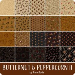 Butternut & Peppercorn II 2.5" StripsPam Buda For Marcus Fabrics