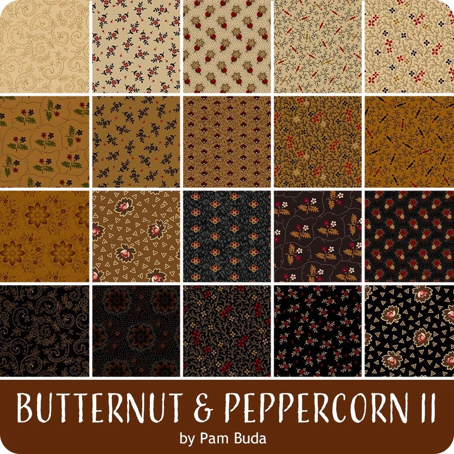 Butternut & Peppercorn II 2.5" StripsPam Buda For Marcus Fabrics 3 Butternut & Peppercorn II 2.5" StripsPam Buda For Marcus Fabrics