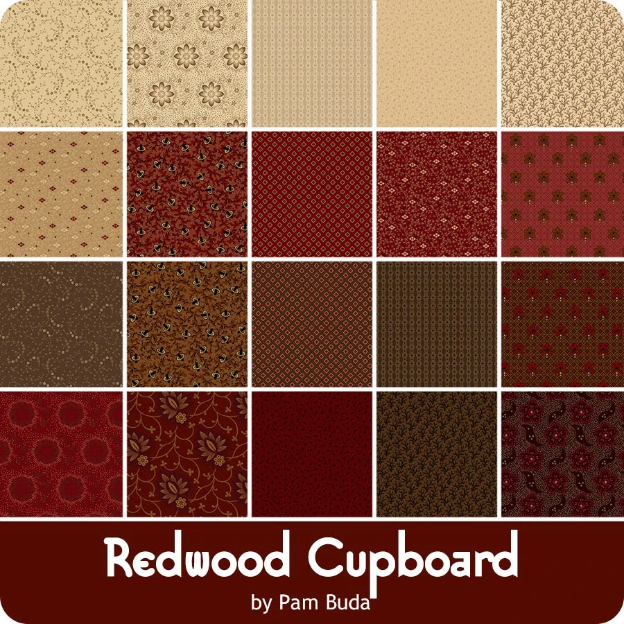 Redwood Cupboard 10" SquaresPam Buda For Marcus Fabrics 8 Redwood Cupboard 10" SquaresPam Buda For Marcus Fabrics - Image 6