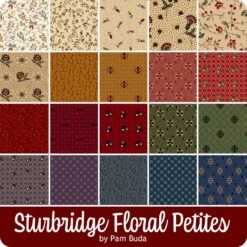 Sturbridge Floral Petites 2.5" StripsPam Buda For Marcus Fabrics