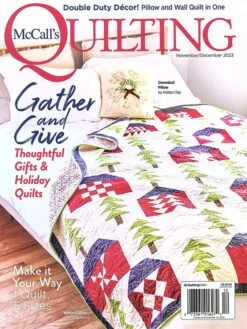 McCall's Quilting MagazineNovember December 2023 Issue