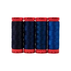 Navy Metrosene Thread BoxMettler #ME49161NV-KIT