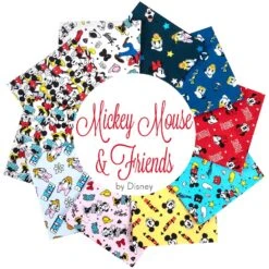 Mickey Mouse & Friends Fat Quarter BundleDisney For Camelot Fabrics