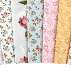 Midnight Garden Half Yard BundleGerri Robinson For Riley Blake Designs -Quilt Muse Shop midnight garden cu2 1 2