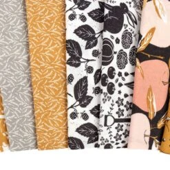 Midnight In The Garden Charm PackSweetfire Road For Moda Fabrics -Quilt Muse Shop midnight in the garden cu4 1