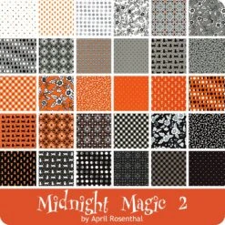 Midnight Magic II Jolly BarApril Rosenthal For Moda Fabrics -Quilt Muse Shop midnightmagicii ydg 900 new 8