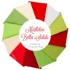 Mistletoe Bella Solids Fat Quarter BundleCurated By Fat Quarter Shop Featuring Moda Fabrics
