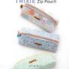 Trixie Zip Pouch Downloadable PDF Sewing PatternMinki Kim