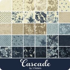 Cascade Charm Pack3 Sisters For Moda Fabrics -Quilt Muse Shop moda cascade ydg cs 7