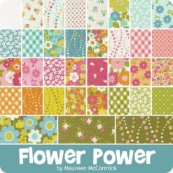 Flower Power Fat Eighth BundleMaureen McCormick For Moda Fabrics 17 Flower Power Fat Eighth BundleMaureen McCormick For Moda Fabrics -Quilt Muse Shop moda flowerpower ydg cs
