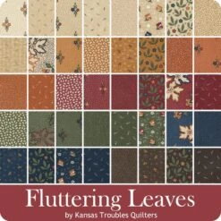 Fluttering Leaves Fat Eighth BundleKansas Troubles Quilters For Moda Fabrics 21 Fluttering Leaves Fat Eighth BundleKansas Troubles Quilters For Moda Fabrics -Quilt Muse Shop moda flutteringleaves ydg cs 3