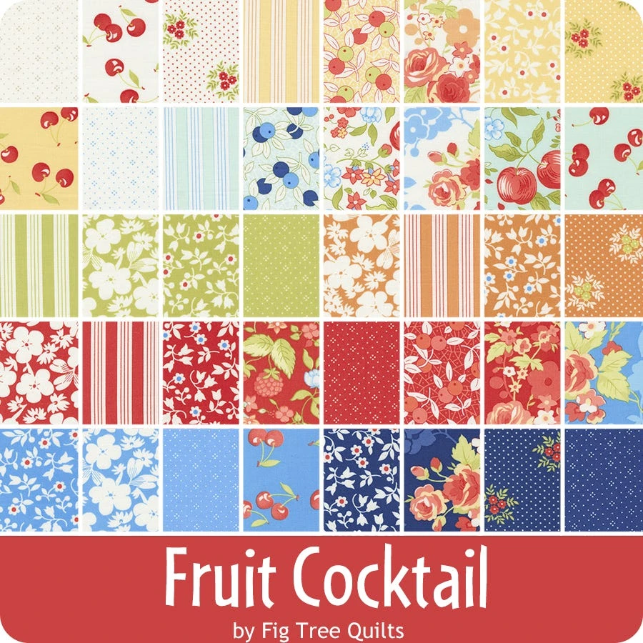 Fruit Cocktail Honey BunFig Tree Quilts For Moda Fabrics 12 Fruit Cocktail Honey BunFig Tree Quilts For Moda Fabrics - Image 10