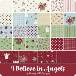 I Believe In Angels Jolly BarBunny Hill Designs For Moda Fabrics -Quilt Muse Shop moda ibelieveinangels ydg 900 1