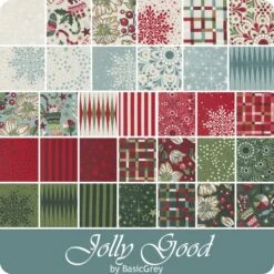 Jolly Good Fat Eighth BundleBasicGrey For Moda Fabrics -Quilt Muse Shop moda jollygood ydg cs
